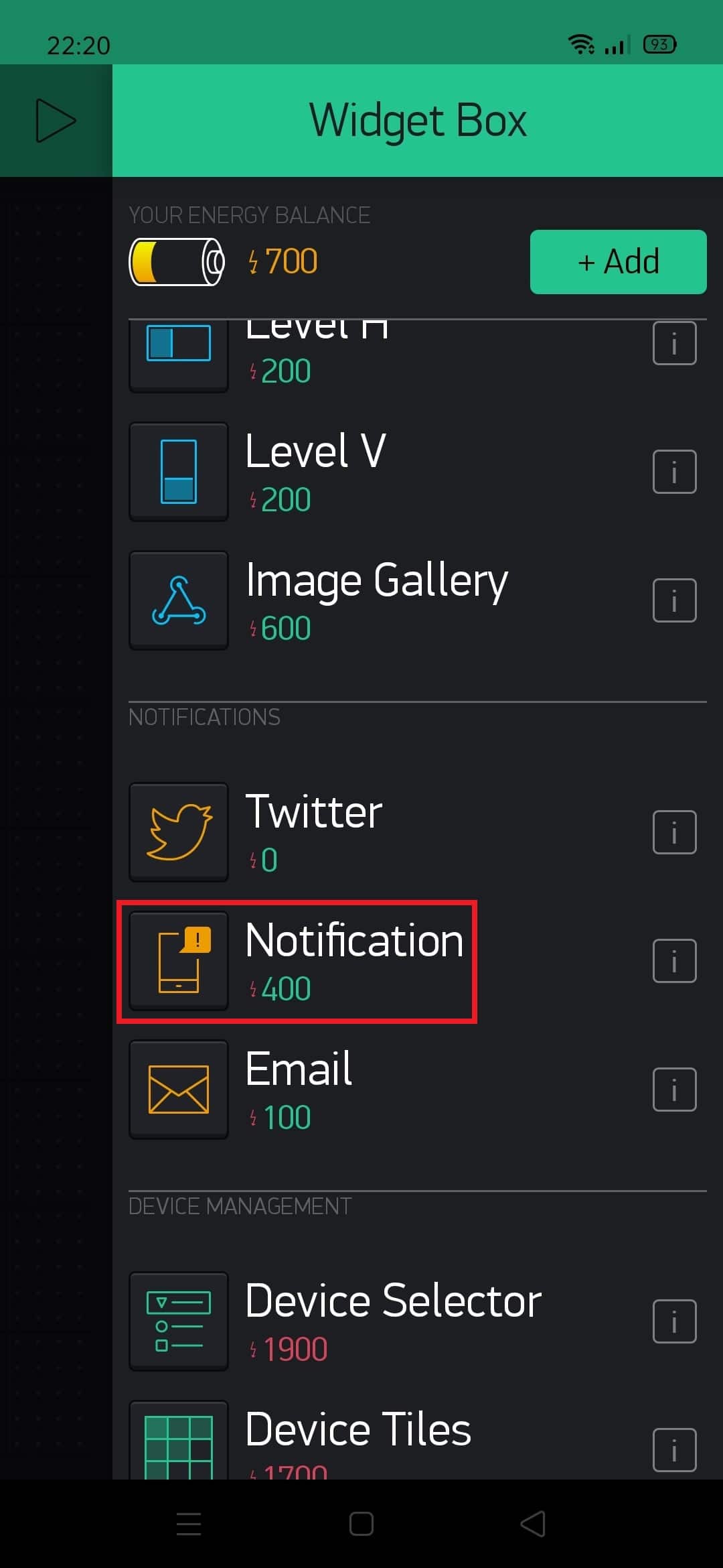 Esp32 based switch notification project using blynk iot starters