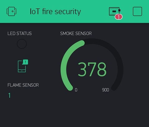 IoT based Fire Security alarm system using NodeMCU