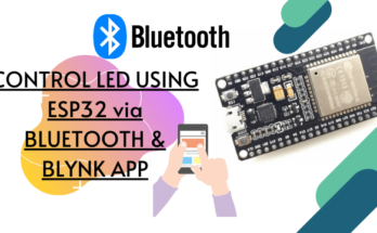 Controlling ESP32 via Bluetooth using Blynk