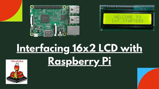 Interfacing 16x2 LCD with Raspberry Pi-min