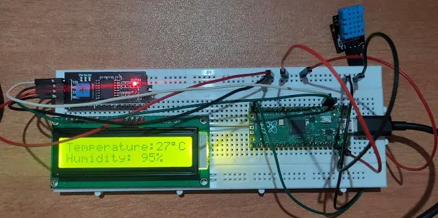 Weather Station with Raspberry Pi PICO and DHT11