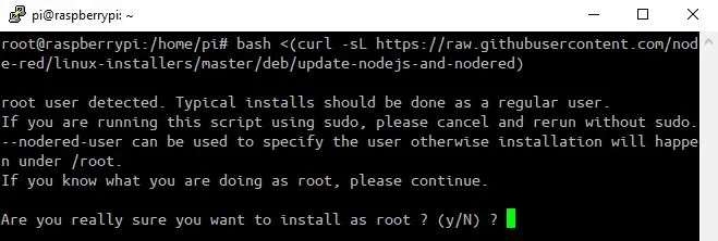 How to install Node-Red on Raspberry Pi